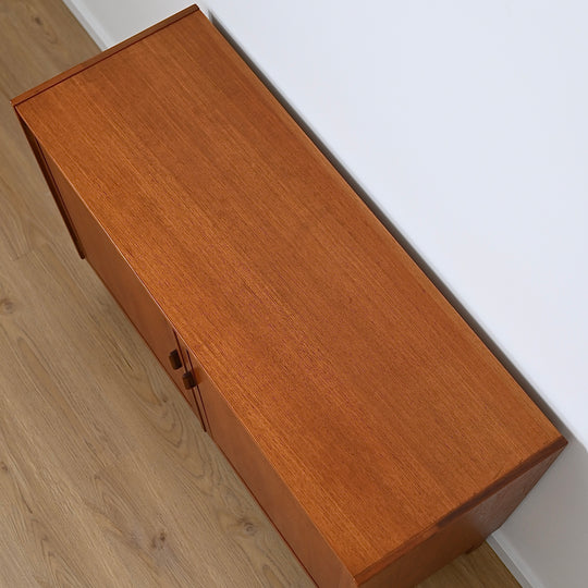 Parker Teak Mid Century Sideboard LP Record Cabinet