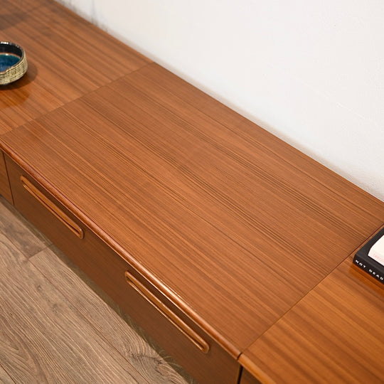 Mid Century Teak modular entertain unit sideboard