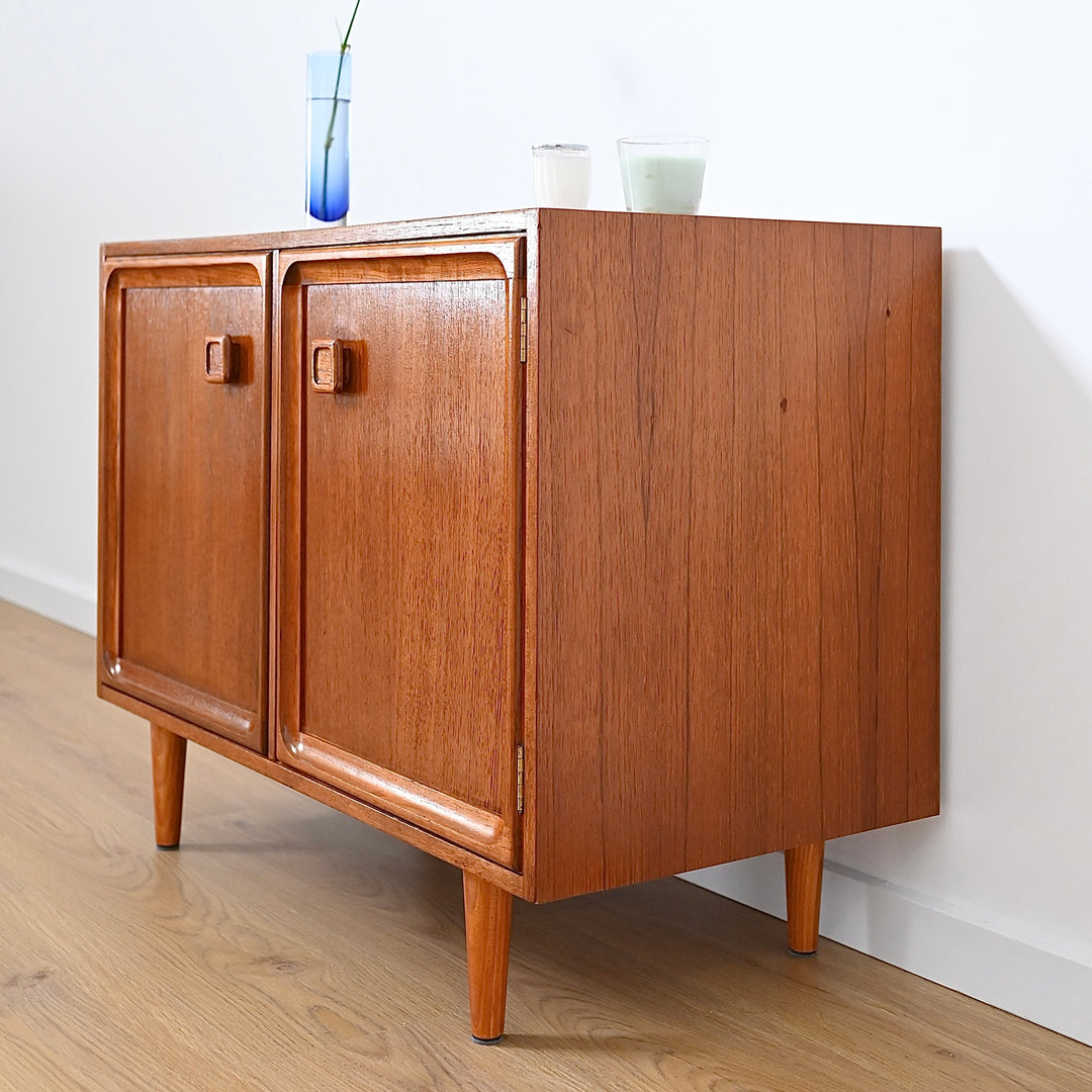 Parker Teak Mid Century Sideboard Record LP Cabinet