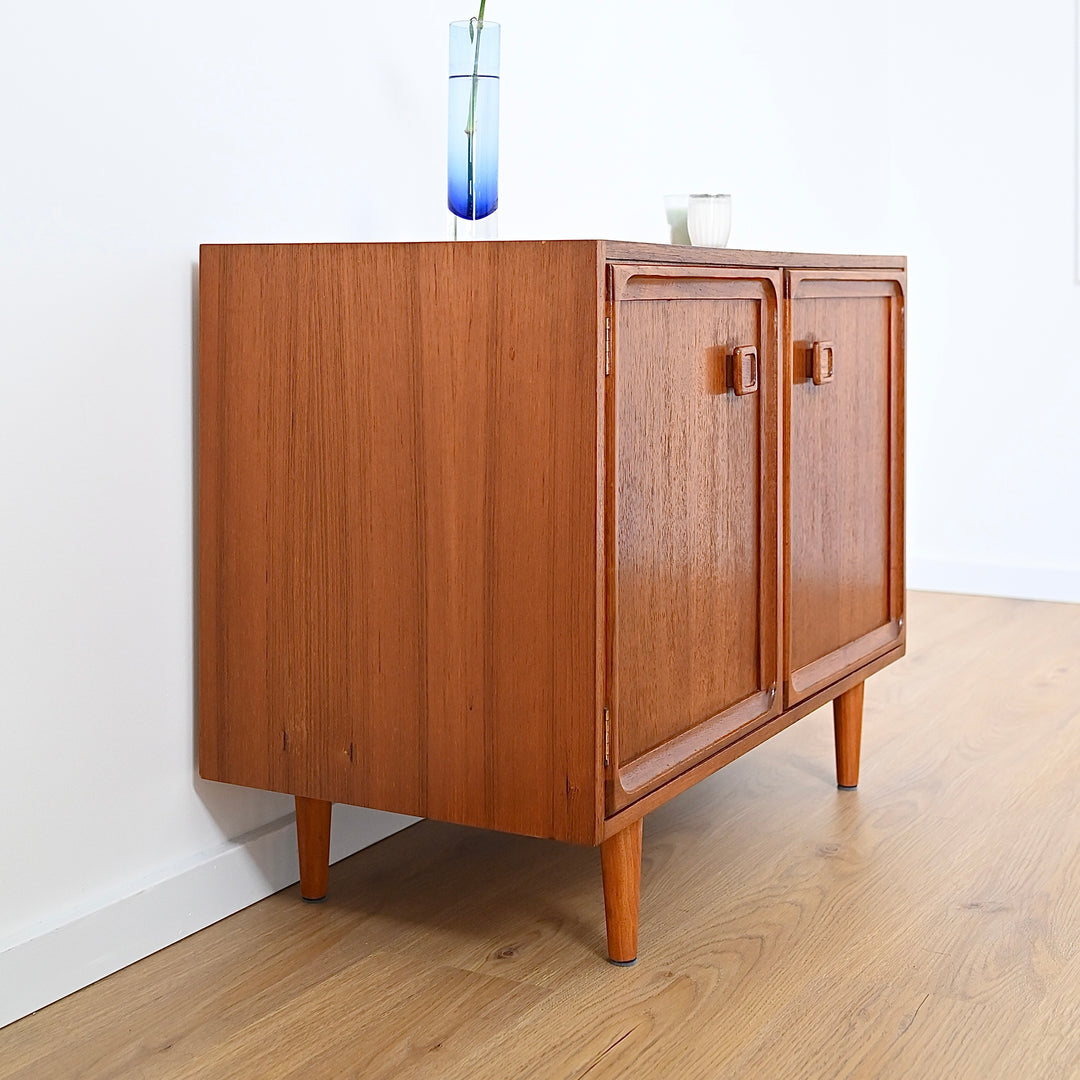 Parker Teak Mid Century Sideboard Record LP Cabinet