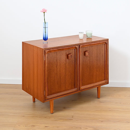 Parker Teak Mid Century Sideboard Record LP Cabinet