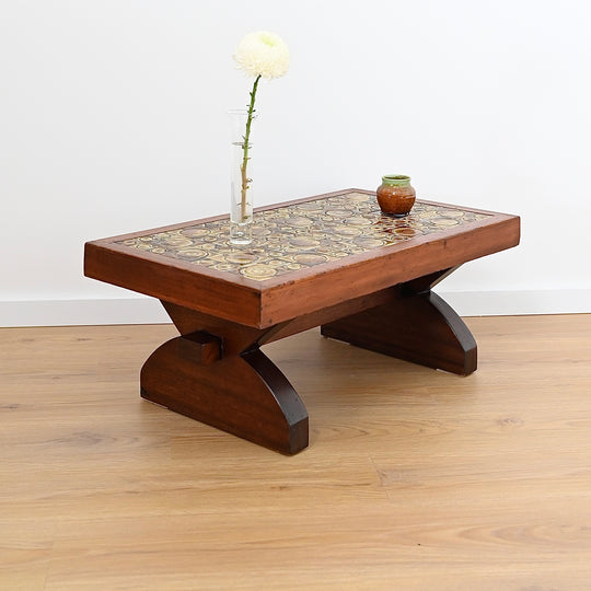 Vintage Tiled Coffee Table