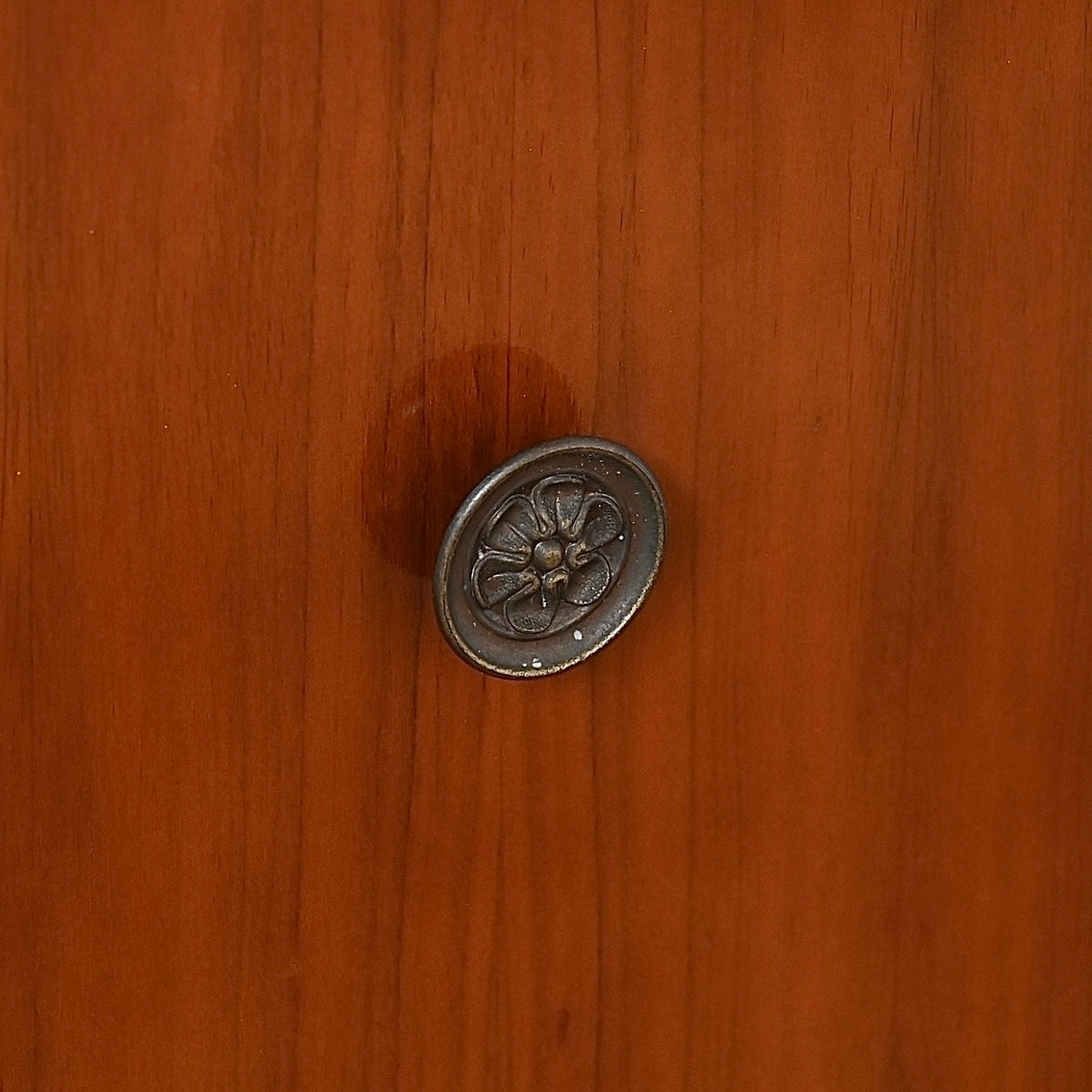 Parker Walnut Mid Century Sideboard Record LP Cabinet