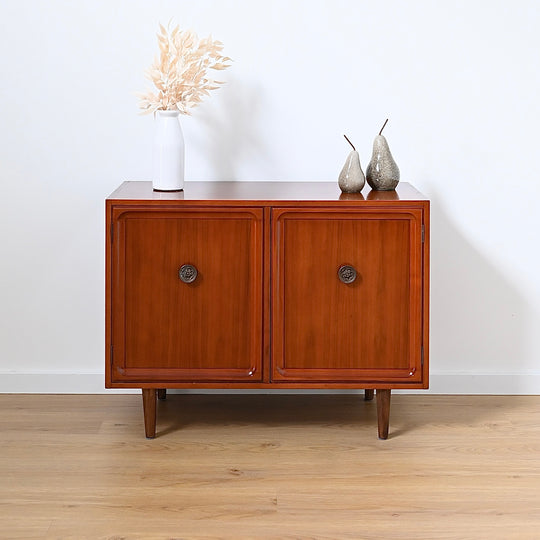Parker Walnut Mid Century Sideboard Record LP Cabinet
