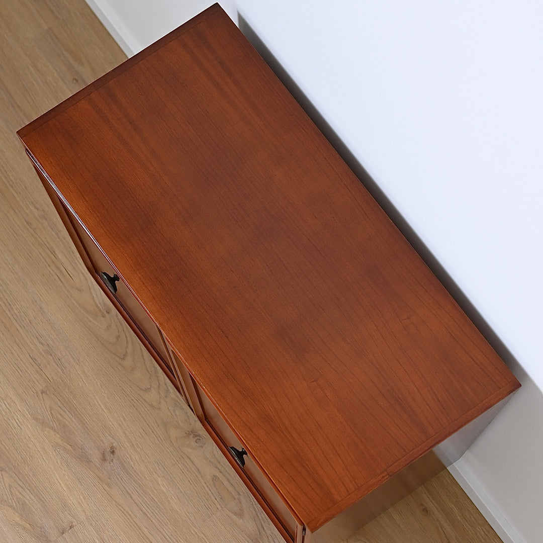 Parker Walnut Mid Century Sideboard Record LP Cabinet