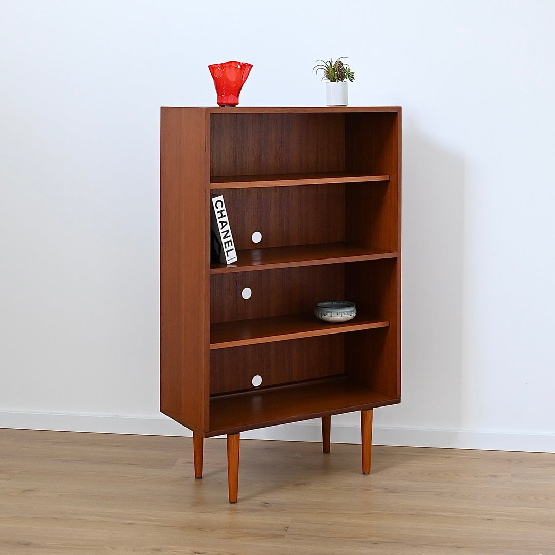 Mid Century Teak Bookshelf Bookcase Storage Shelving by Chiswell