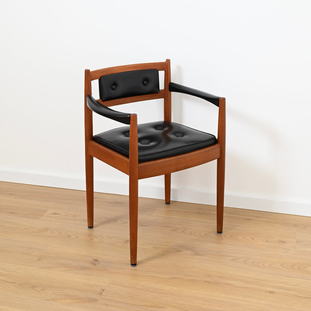 4 x Mid Century Teak Dining Chairs by Chiswell