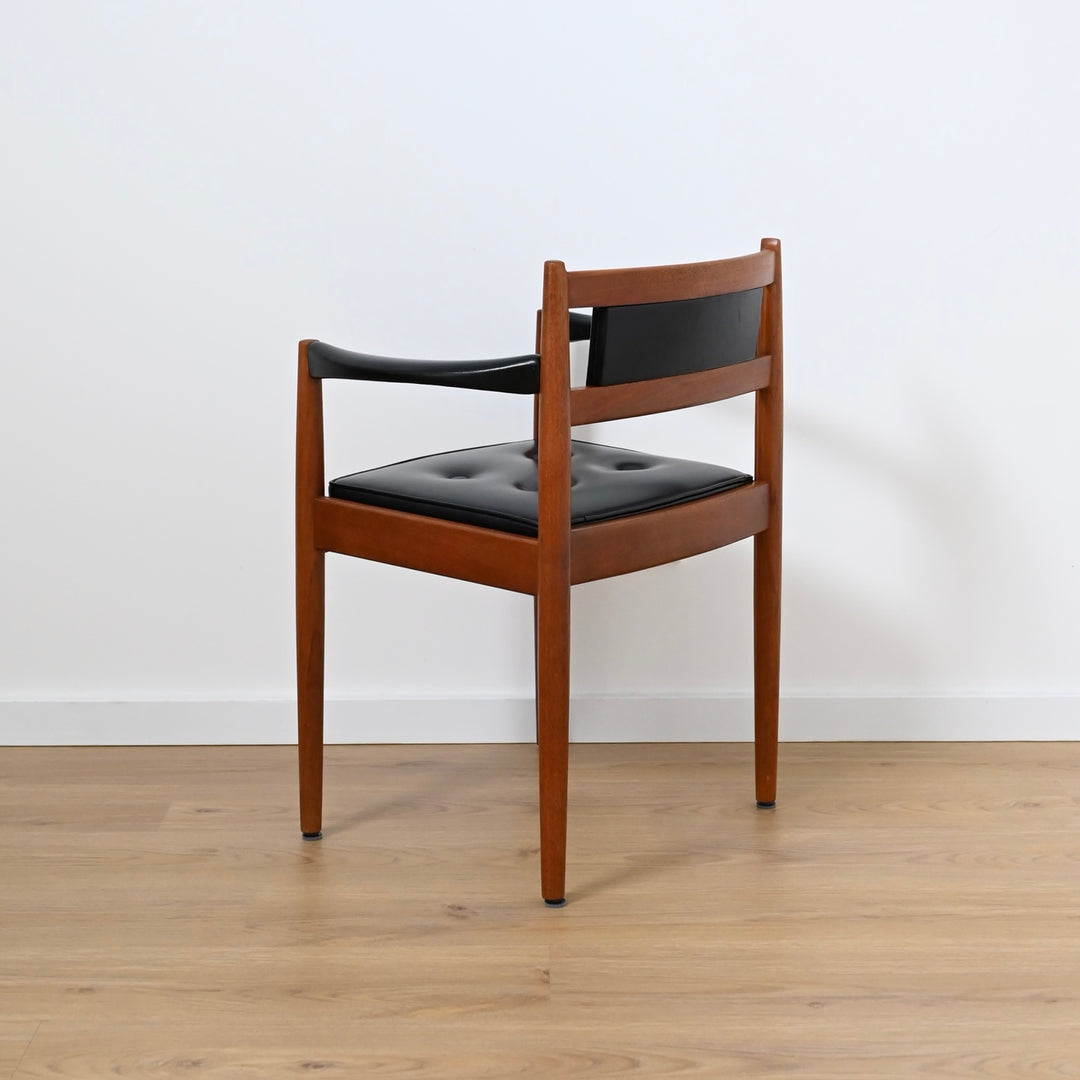 4 x Mid Century Teak Dining Chairs by Chiswell