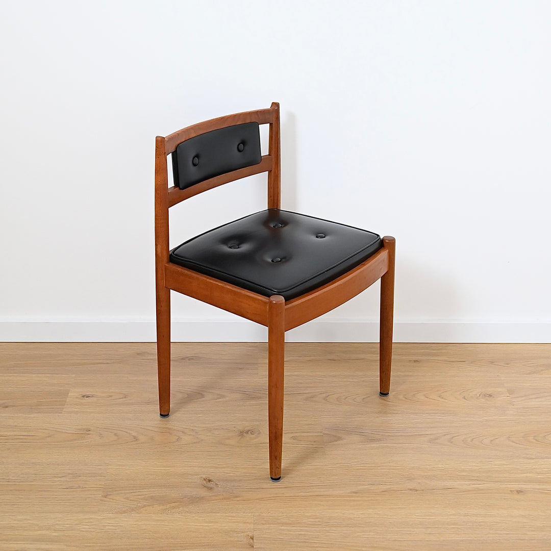 4 x Mid Century Teak Dining Chairs by Chiswell