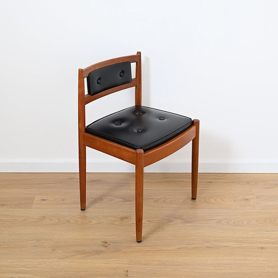 4 x Mid Century Teak Dining Chairs by Chiswell