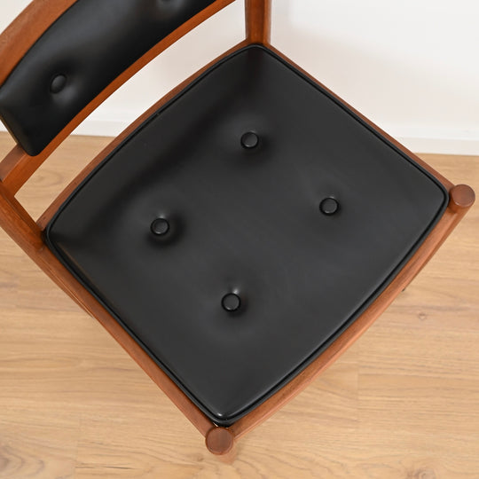 4 x Mid Century Teak Dining Chairs by Chiswell