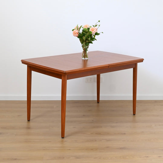 Mid Century Teak Extendable Dining Table by Chiswell