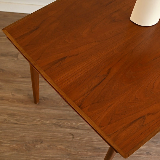 Mid Century Teak Extendable Dining Table by Noblett