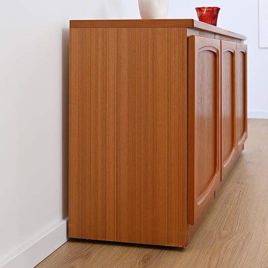 Mid Century Teak Sideboard LP Record Cabinet by Chiswell