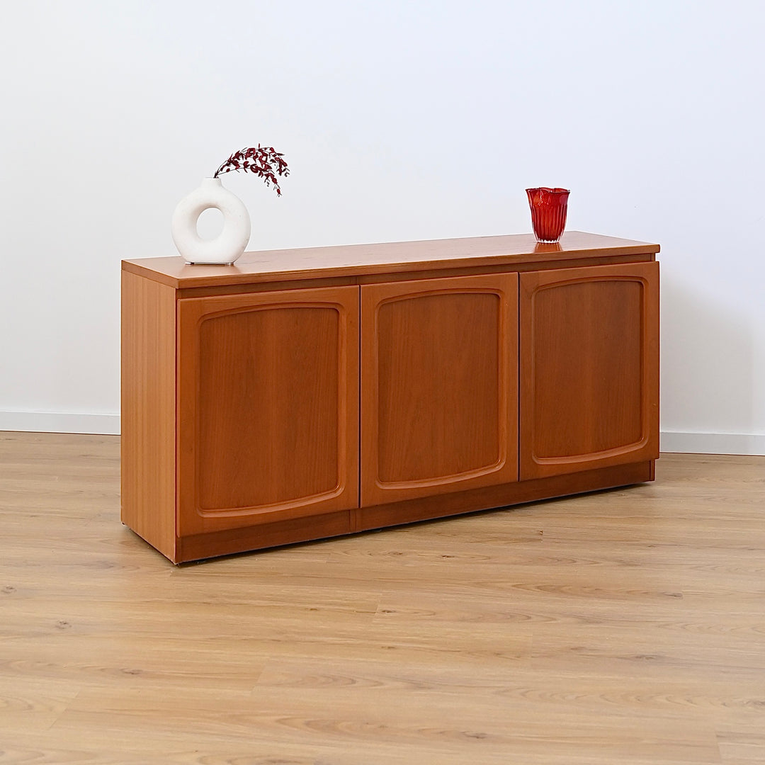 Mid Century Teak Sideboard LP Record Cabinet by Chiswell