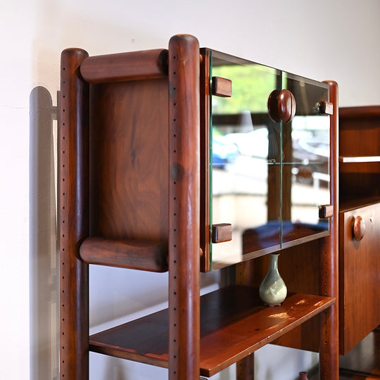 Retro 1980s Modular Wall Unit Shelving by Berryman