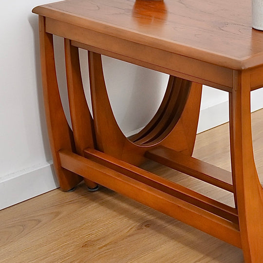 Mid Century Teak Coffee or Nesting Tables by Kalmar