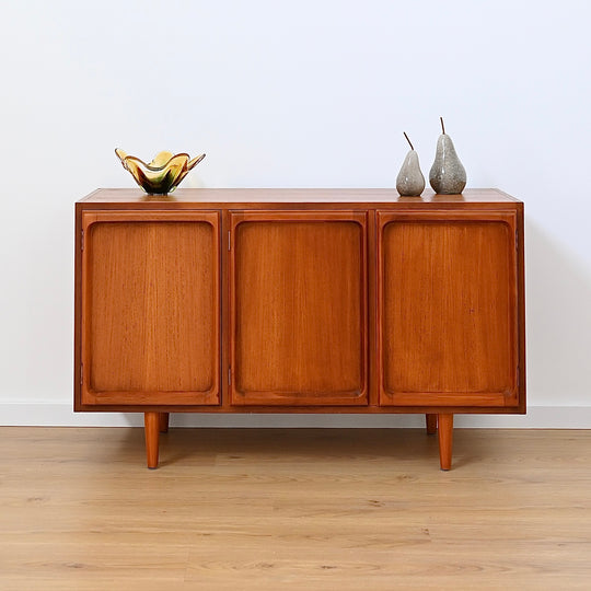 Mid Century Teak Sideboard LP Record Cabinet by Chiswell