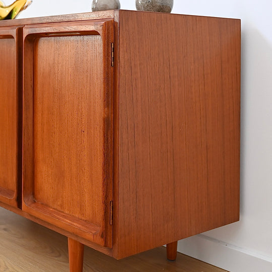 Mid Century Teak Sideboard LP Record Cabinet by Chiswell
