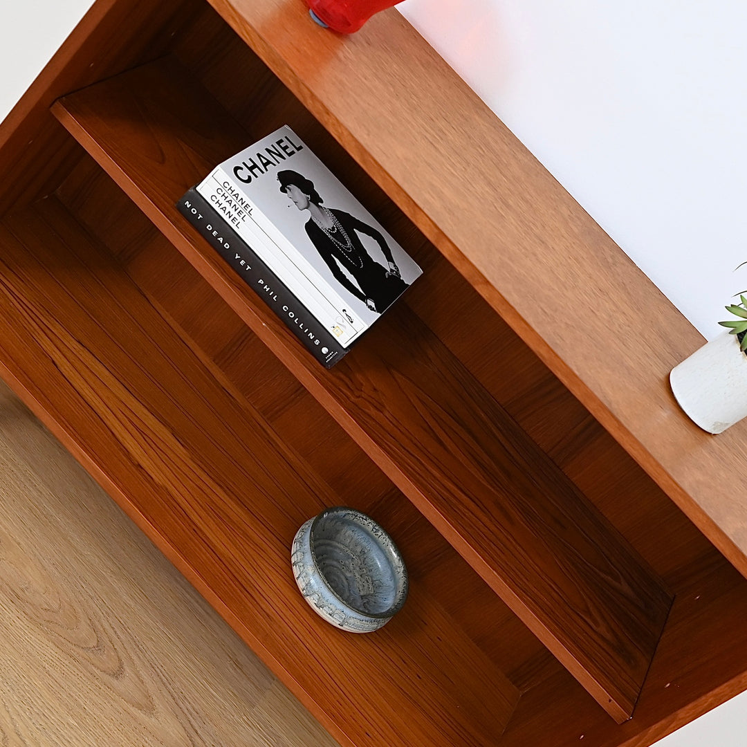 Mid Century Teak Parker Bookcase Bookshelf