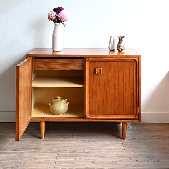 Parker Mid Century Teak Sideboard LP Record Cabinet