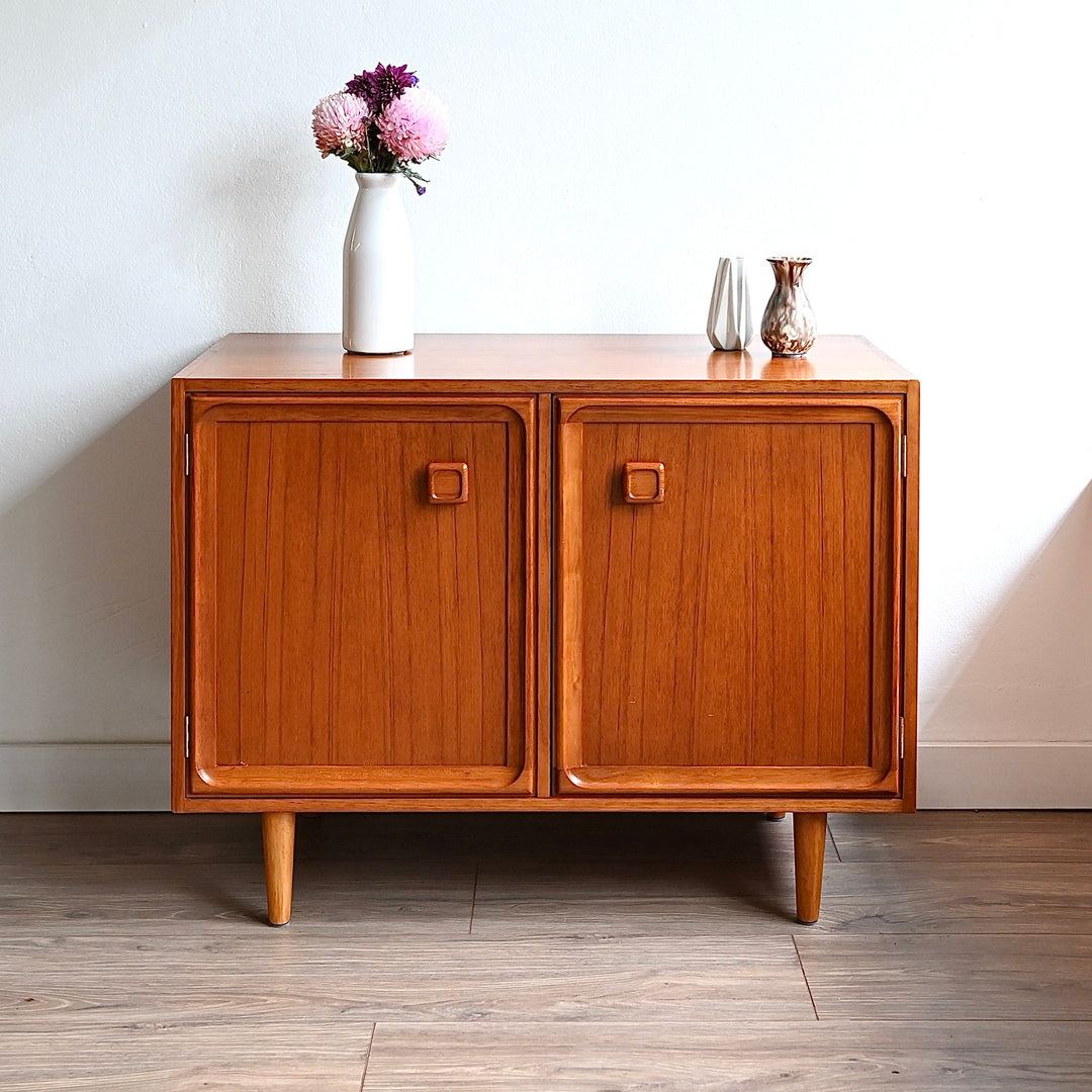 Parker Mid Century Teak Sideboard LP Record Cabinet