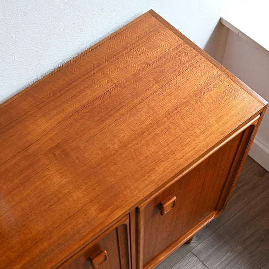 Parker Mid Century Teak Sideboard LP Record Cabinet