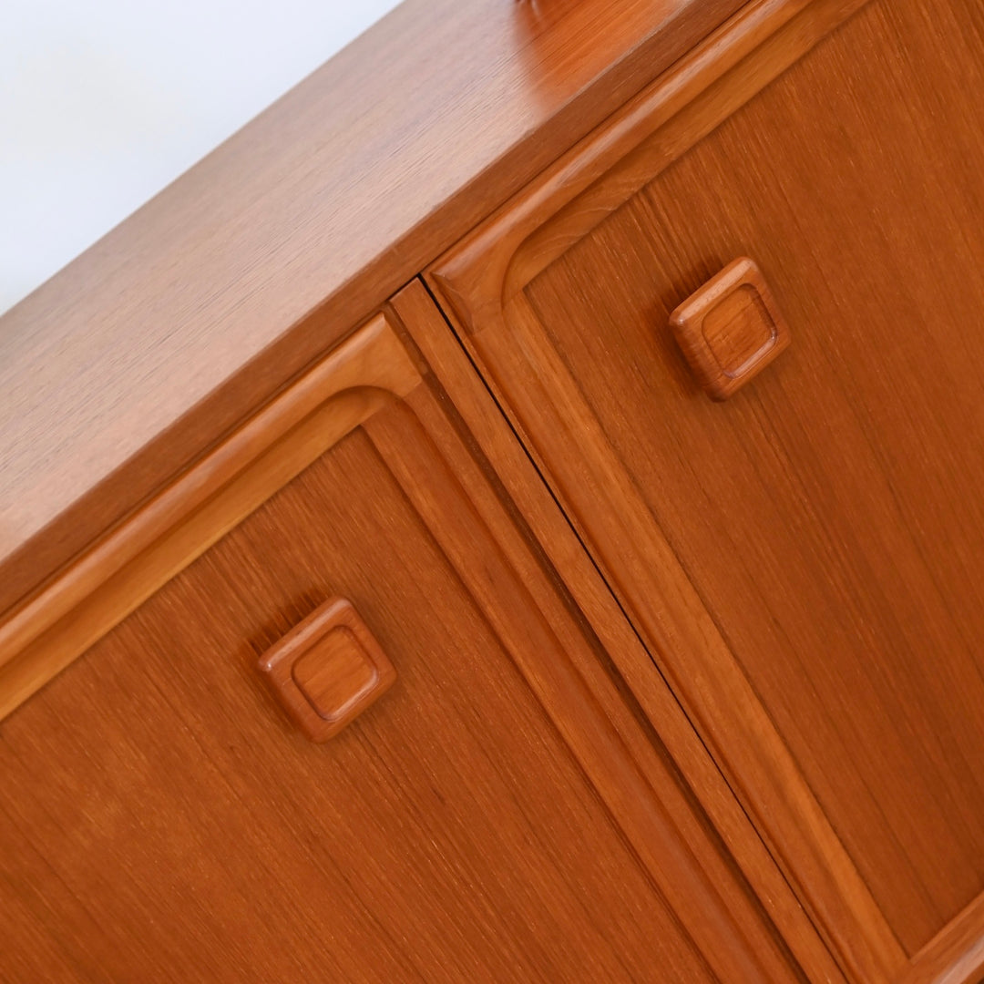 Parker Teak Mid Century Sideboard Record LP Cabinet