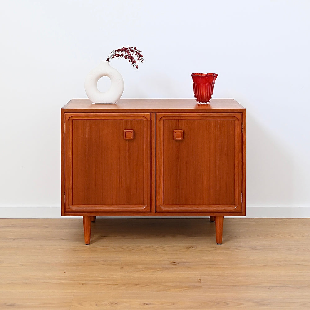 Parker Teak Mid Century Sideboard Record LP Cabinet