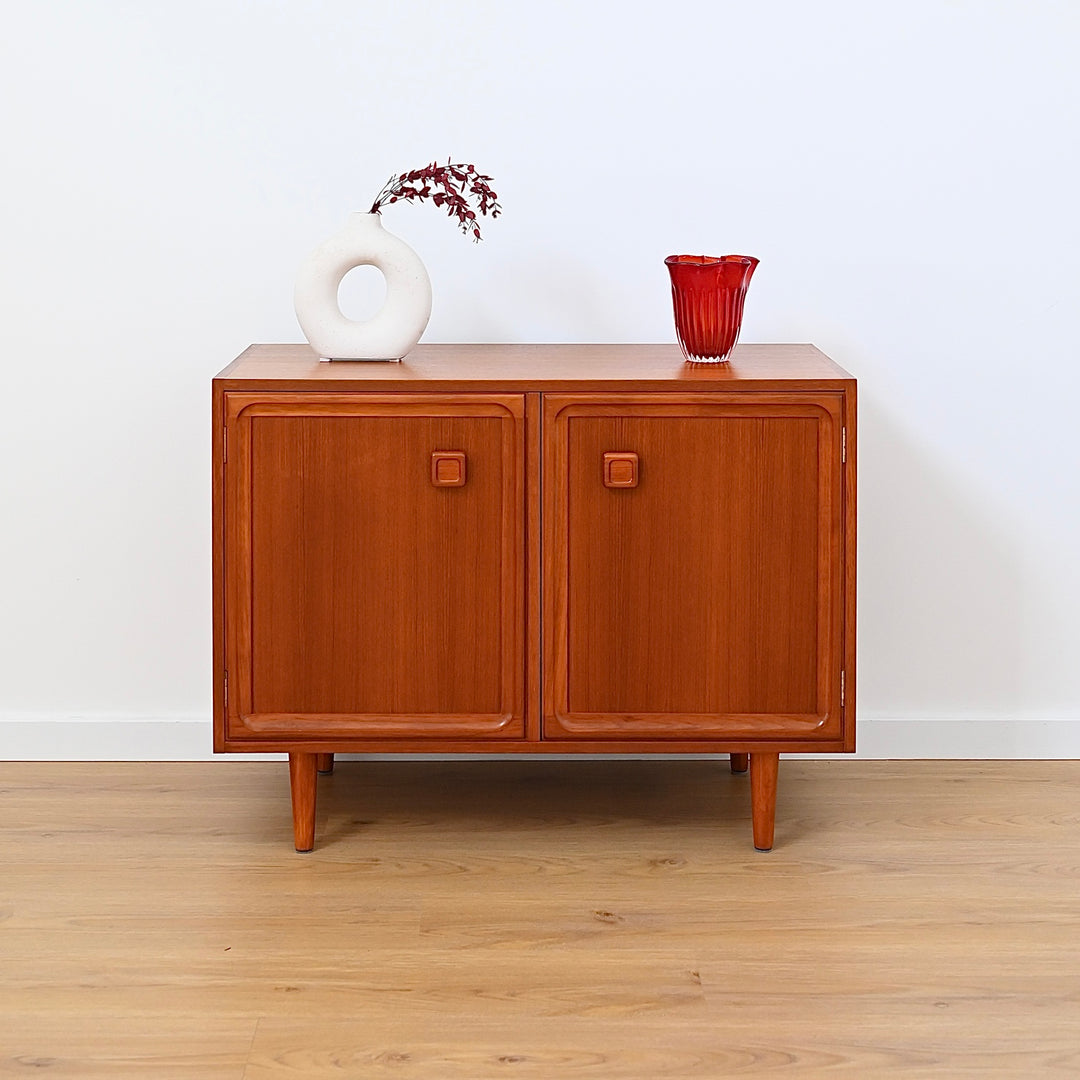 Parker Teak Mid Century Sideboard Record LP Cabinet