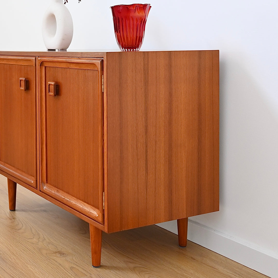 Parker Teak Mid Century Sideboard Record LP Cabinet