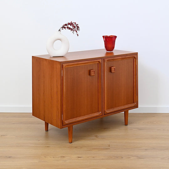 Parker Teak Mid Century Sideboard Record LP Cabinet