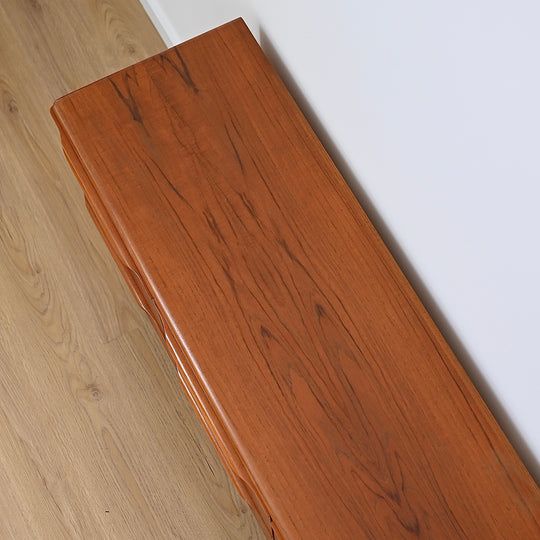 Mid Century Teak Sideboard Dresser Drawers Lowboy by Berryman