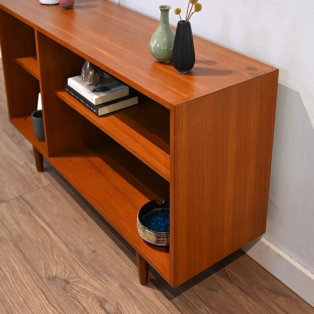 Mid Century Teak Sideboard LP Record Cabinet by Chiswell