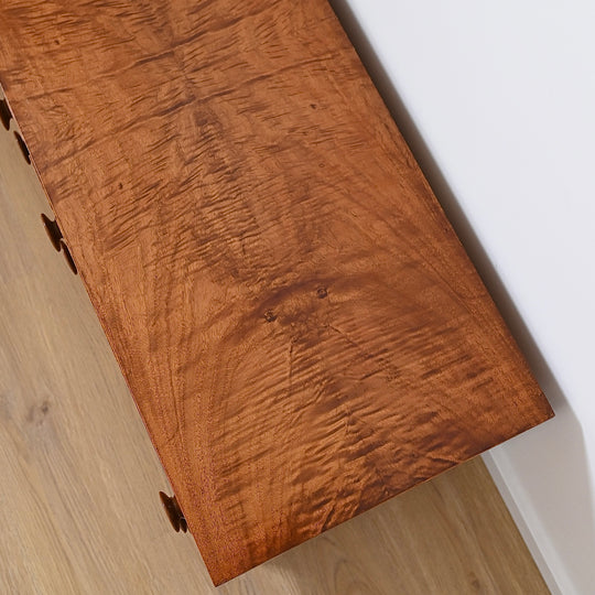 Mid Century Maple Sideboard Dresser Drawers Low Boy