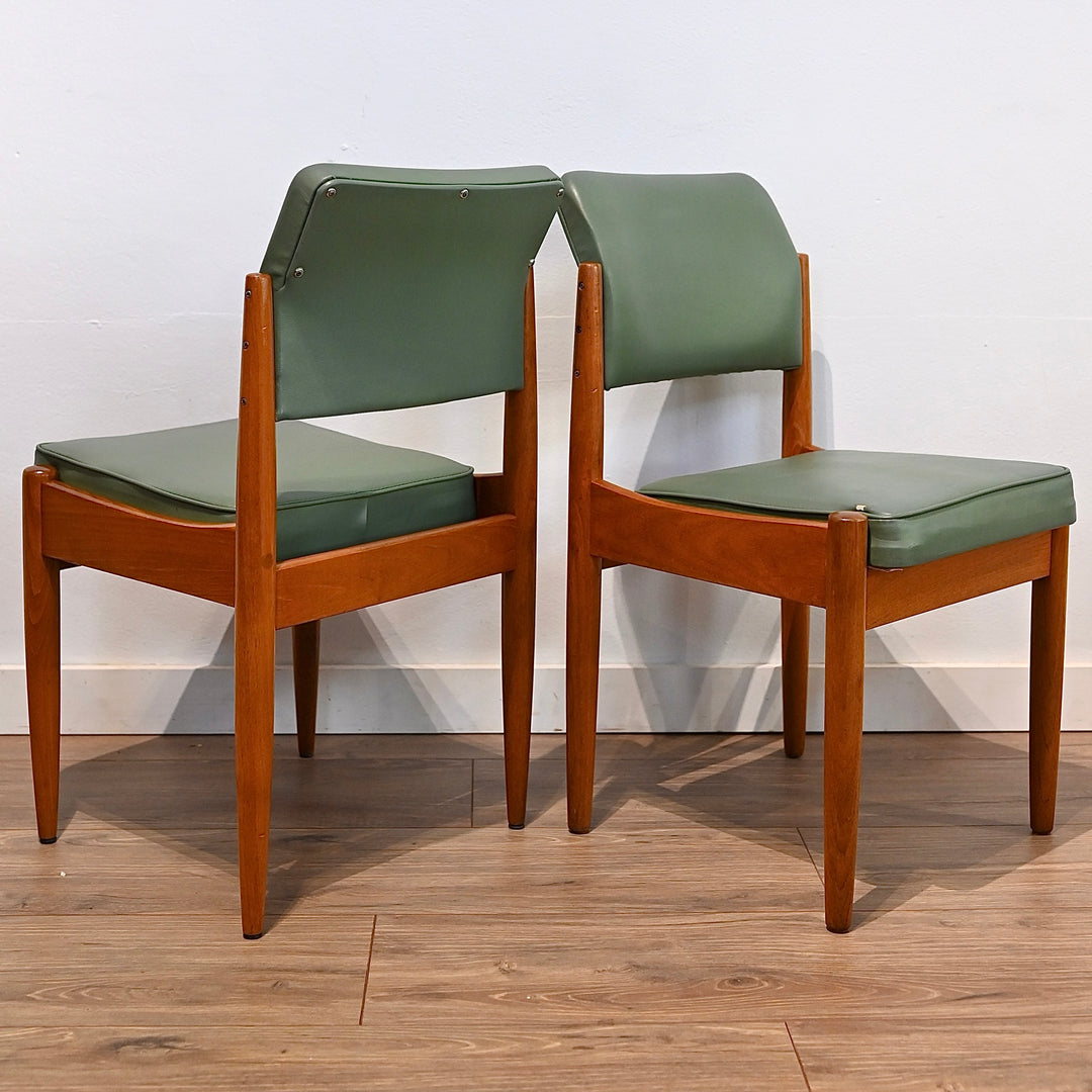 4x Mid Century Teak Chiswell Dining Chairs