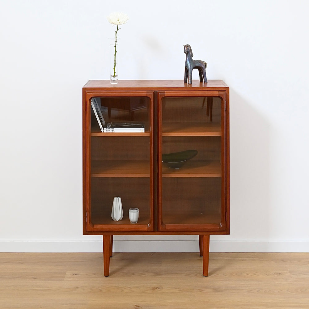 Mid Century Teak Sideboard Display Cabinet by Chiswell
