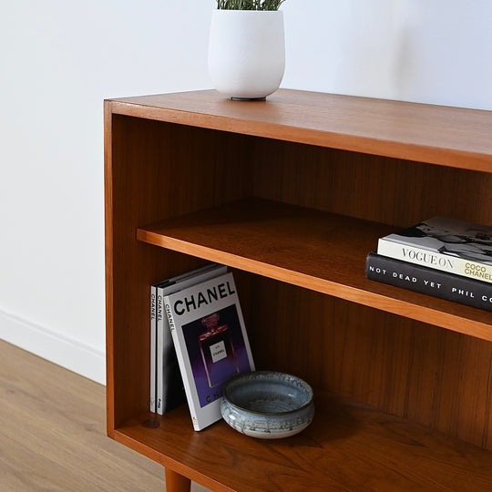 Mid Century Teak Sideboard Bookcase Bookshelf by Chiswell