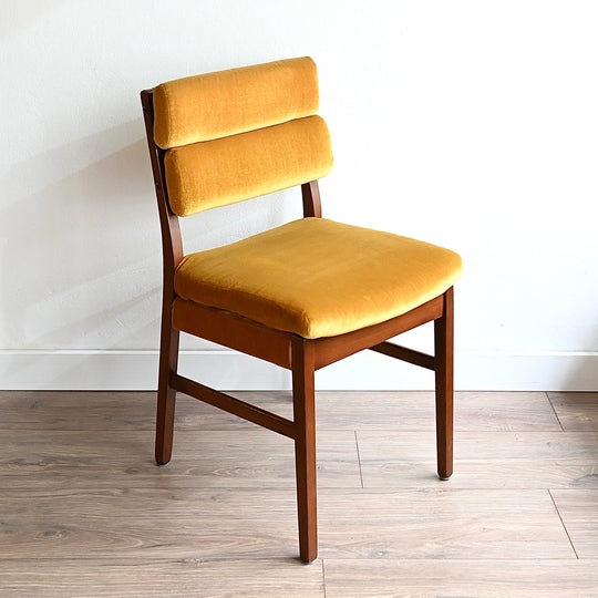 Mid Century Walnut Dining Setting - Table and Chairs