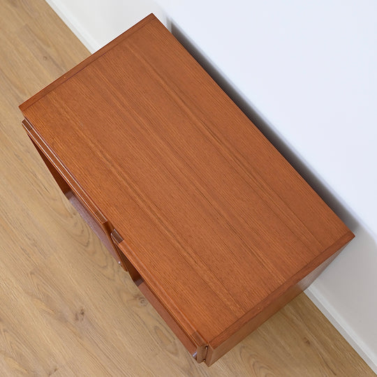 Mid Century Teak Sideboard LP Record Cabinet by Chiswell