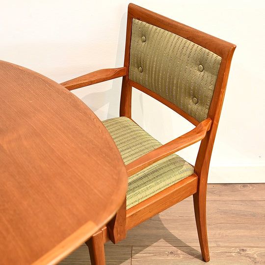 6x Parker Mid Century Teak Dining Chairs