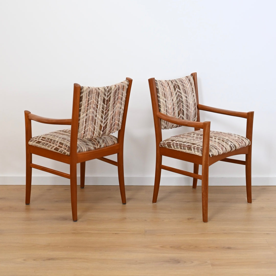 6x Mid Century Teak Dining Chairs by Chiswell
