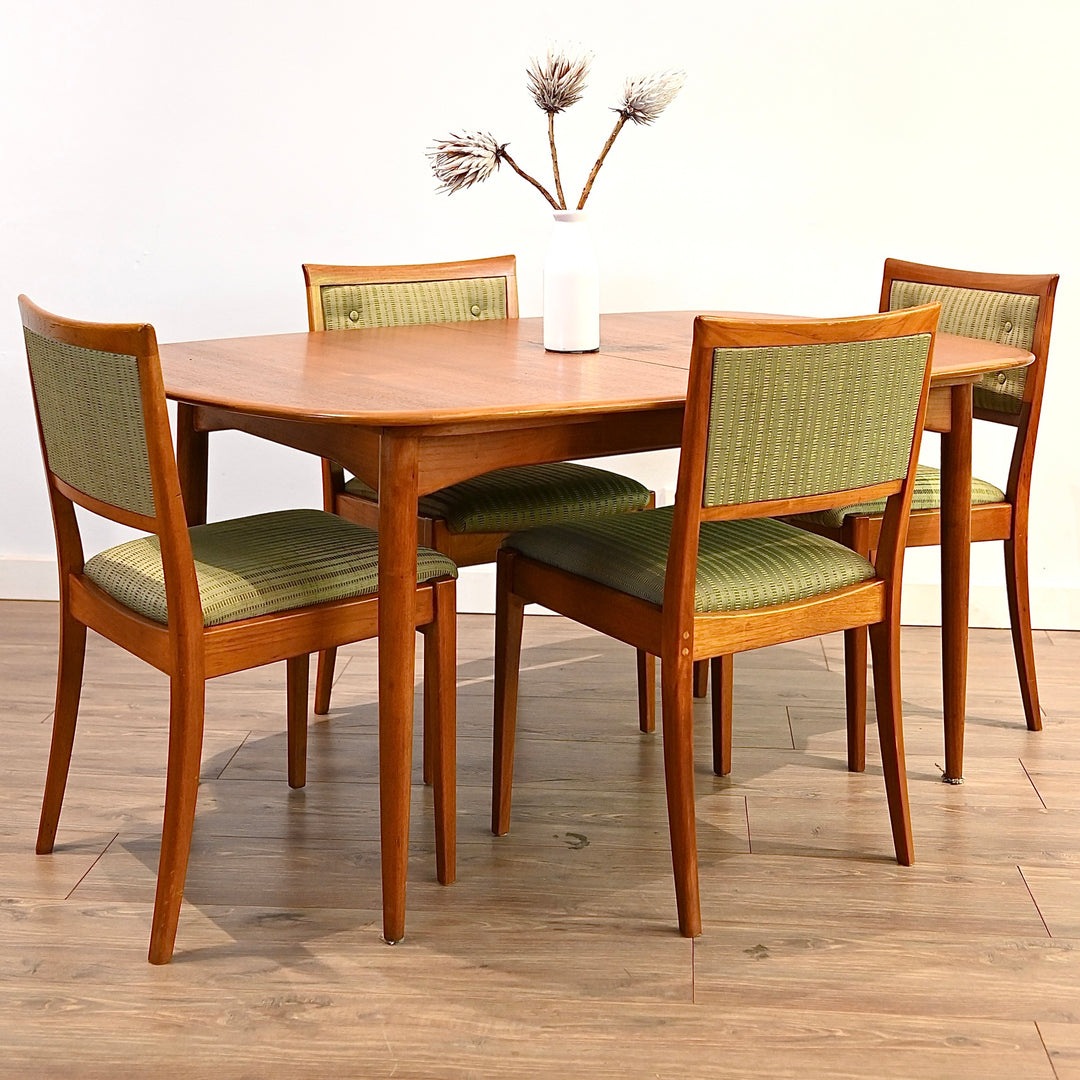 6x Parker Mid Century Teak Dining Chairs