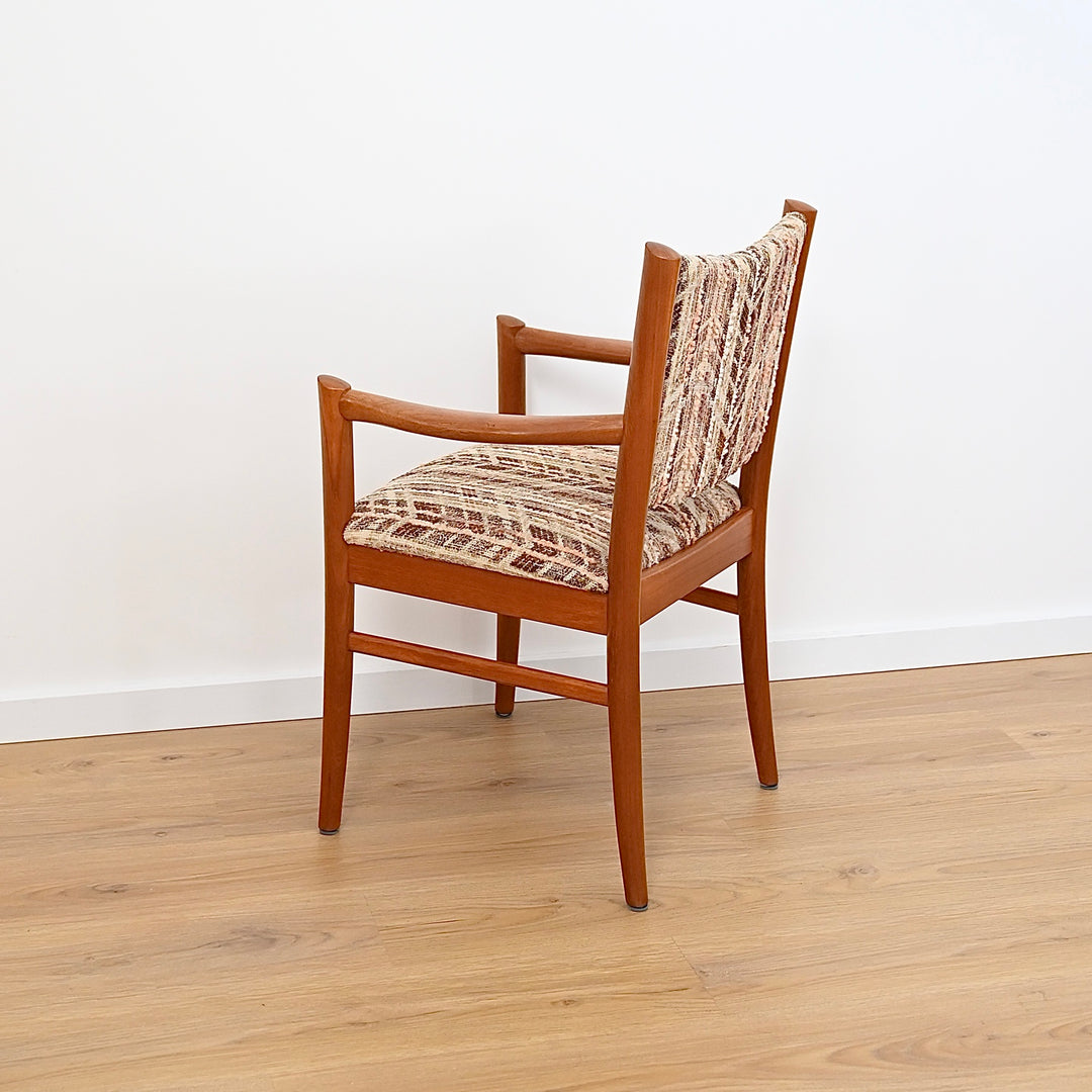6x Mid Century Teak Dining Chairs by Chiswell