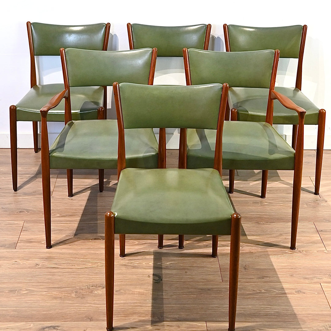 6x Parker Mid Century Dining Chairs