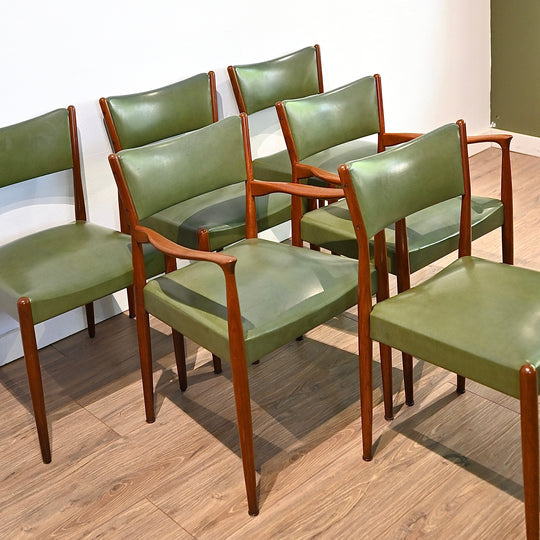 6x Parker Mid Century Dining Chairs