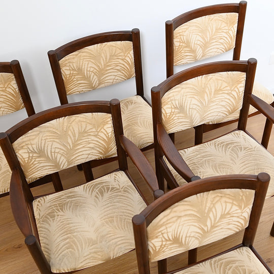 Mid Century Dining Setting Chairs and Extendable Dining Table by Chiswell