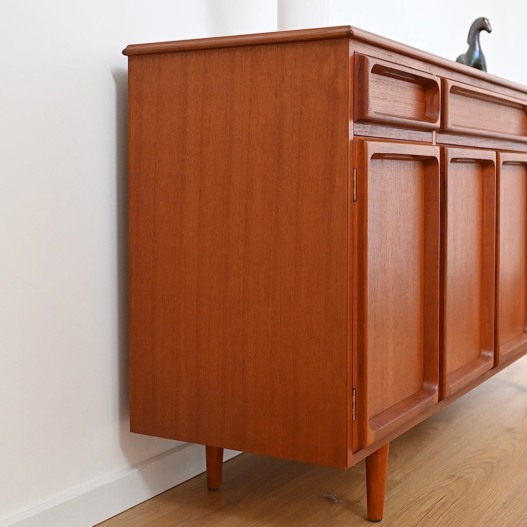 Mid Century Teak Sideboard Buffet by Chiswell