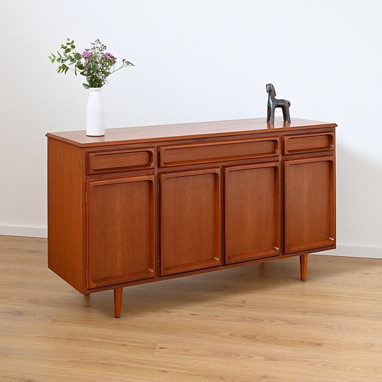 Mid Century Teak Sideboard Buffet by Chiswell