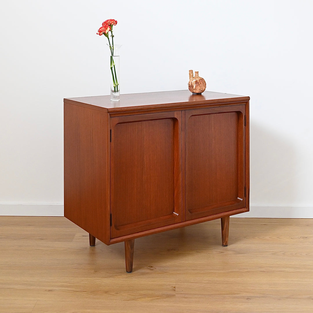 Mid Century Teak Sideboard LP Record Cabinet by Chiswell